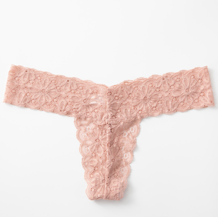 women's lace thong T-back underwear