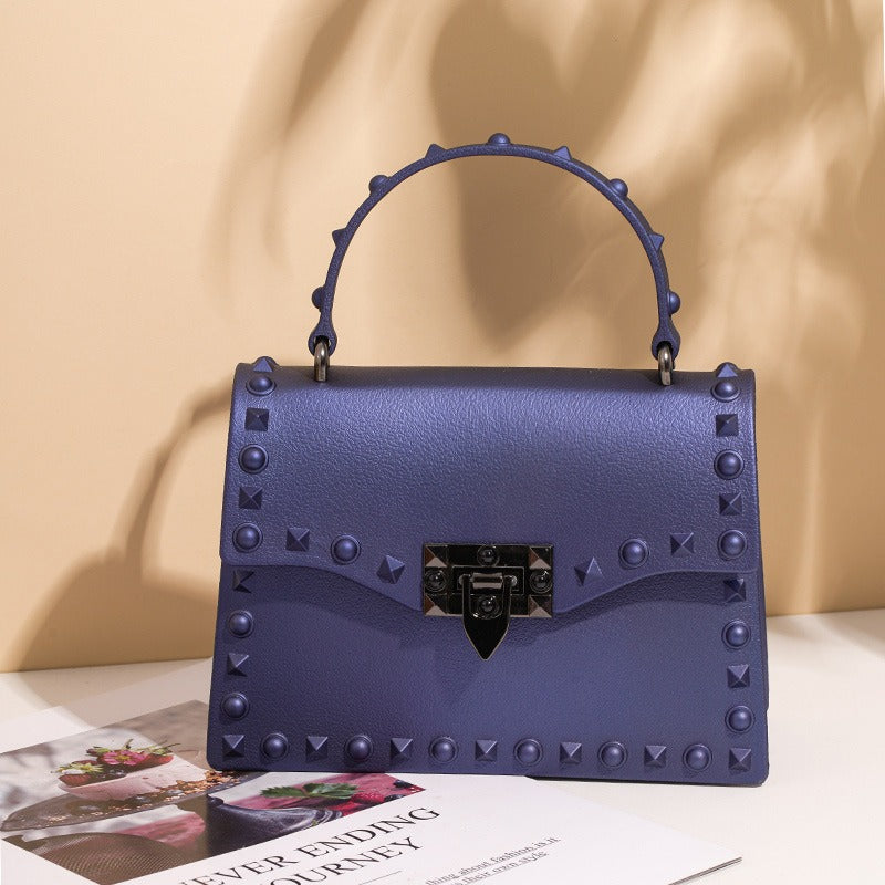 mini PVC jelly chain shoulder bag