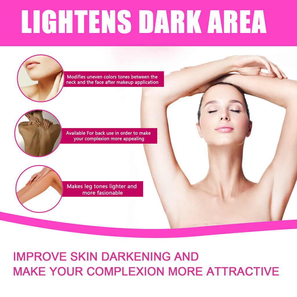 jar of underarm brightening cream