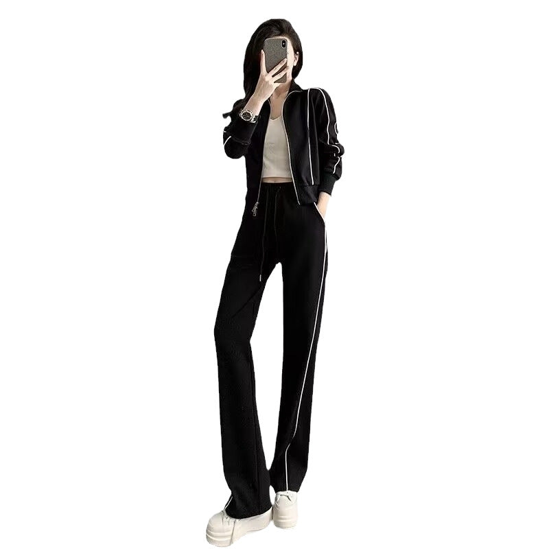 Ensemble Slim Capuche Courte Zippée
