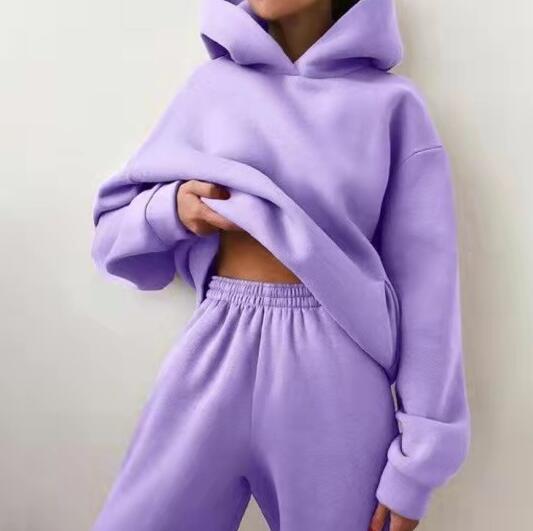 Ensemble Oversized Polaire
