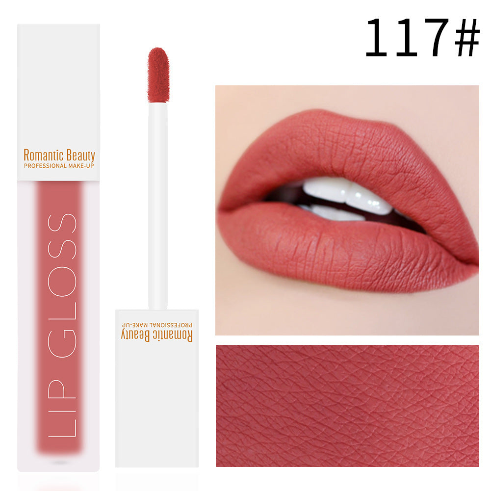tube of velvet matte lip glaze