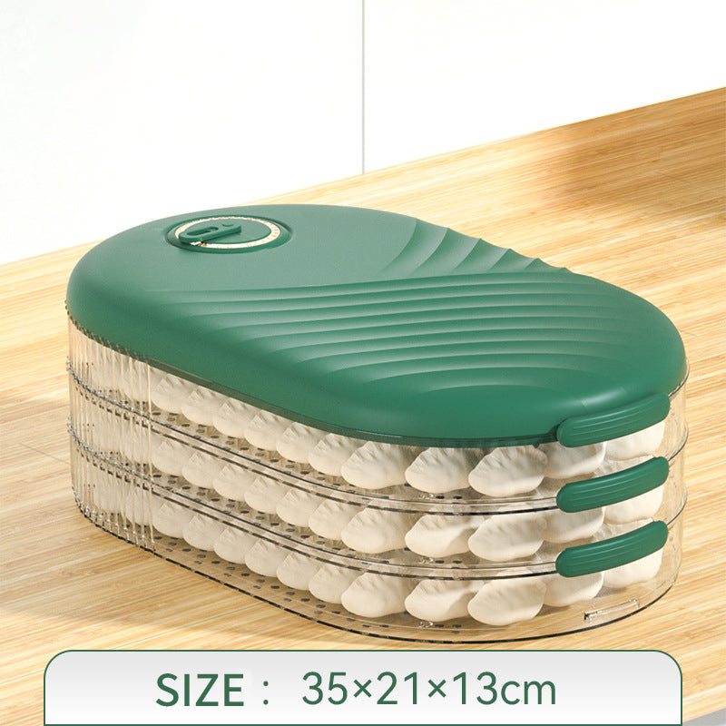 Dumpling Storage Box Frozen Fresh-Keeping Box?