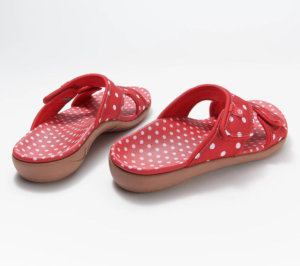 Large Size Sandals Women's Summer New Flat Arch Velcro Outer Wear Casual Beach Shoes