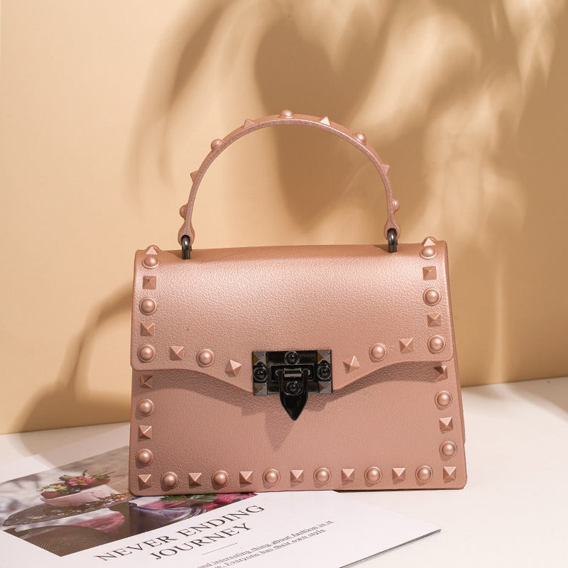 mini PVC jelly chain shoulder bag
