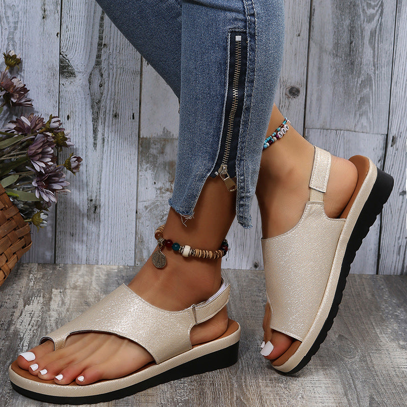 New Sandals Trendy Fashion Breathable Soft Bottom Casual Ladies For Women