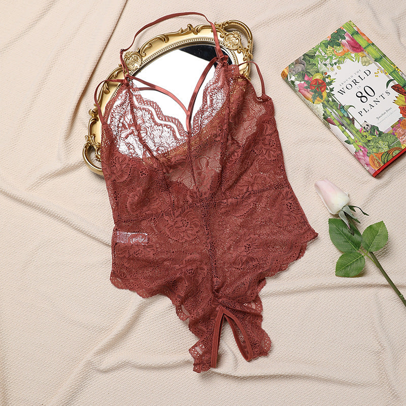 Plus Size Lace Bodysuit (Large)