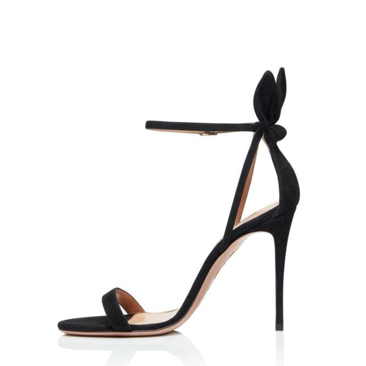 European and American Fashion Sandals, Thin Heeled Rabbit Ear Womens Shoes