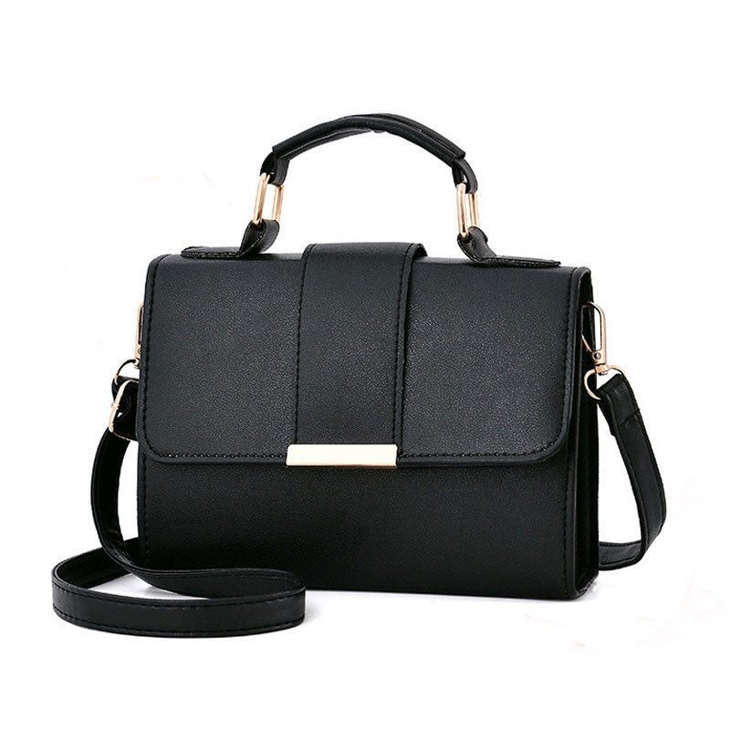 PU flap crossbody shoulder bag small