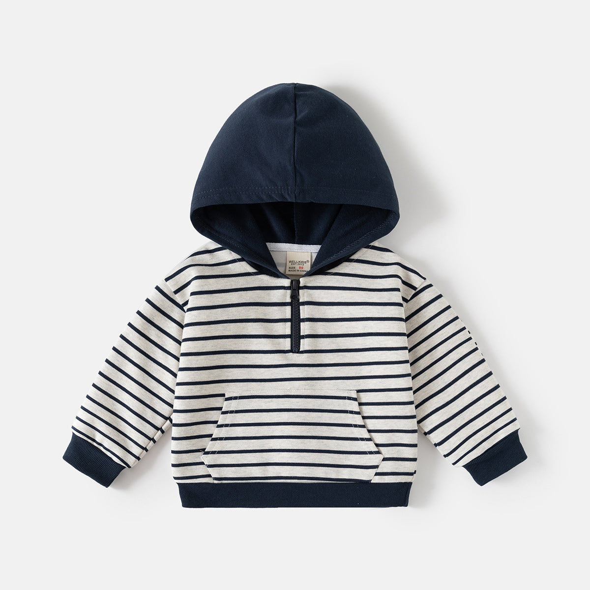 Casual Hooded Sweatshirt for Kids Streetwear Top Children's Clothing Wholesale.