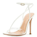 Fashion Sandals With Cross Straps and Thin Heels For Womens