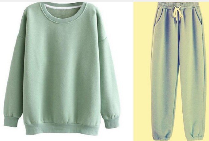 Fleece Hoodie and Pants Set
