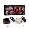 SFX Makeup Kit, Props Scar Scary Atmosphere Party Set.