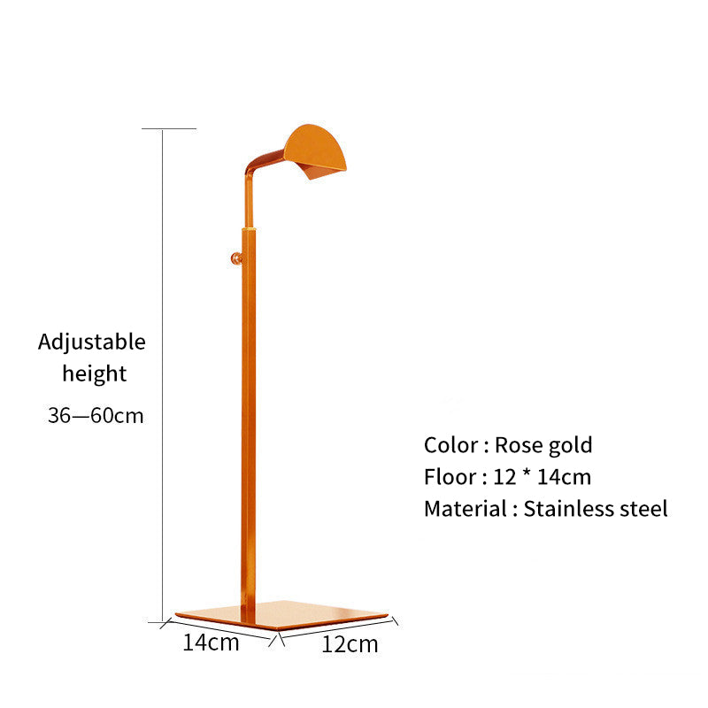 stainless steel hanging bag display rack