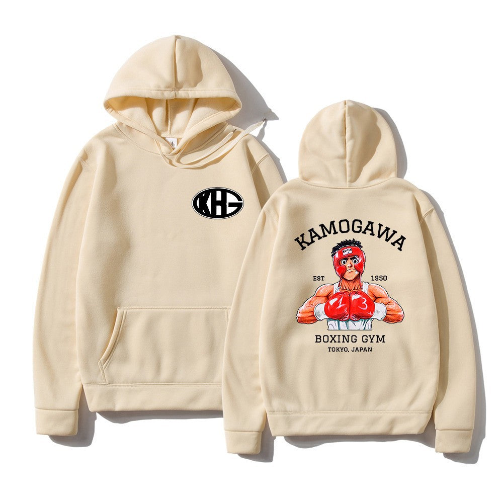 women's long-sleeve boxing gym hoodie