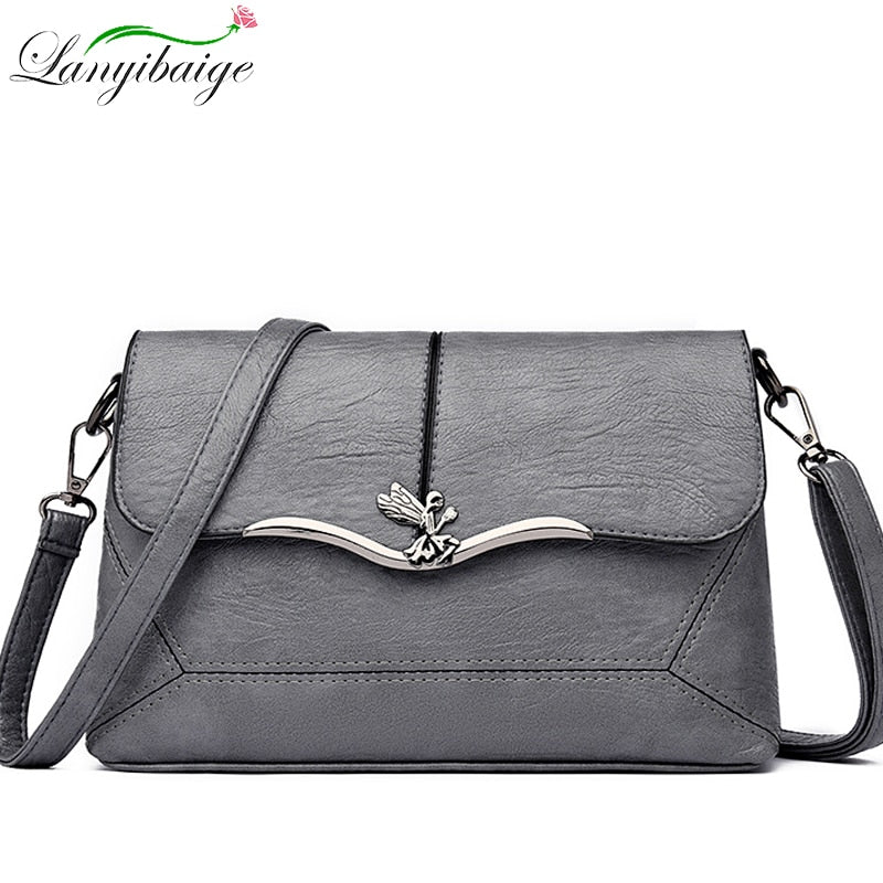 soft leather small crossbody tote