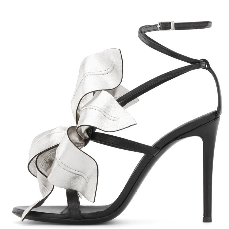 slim high heel fashion sandals