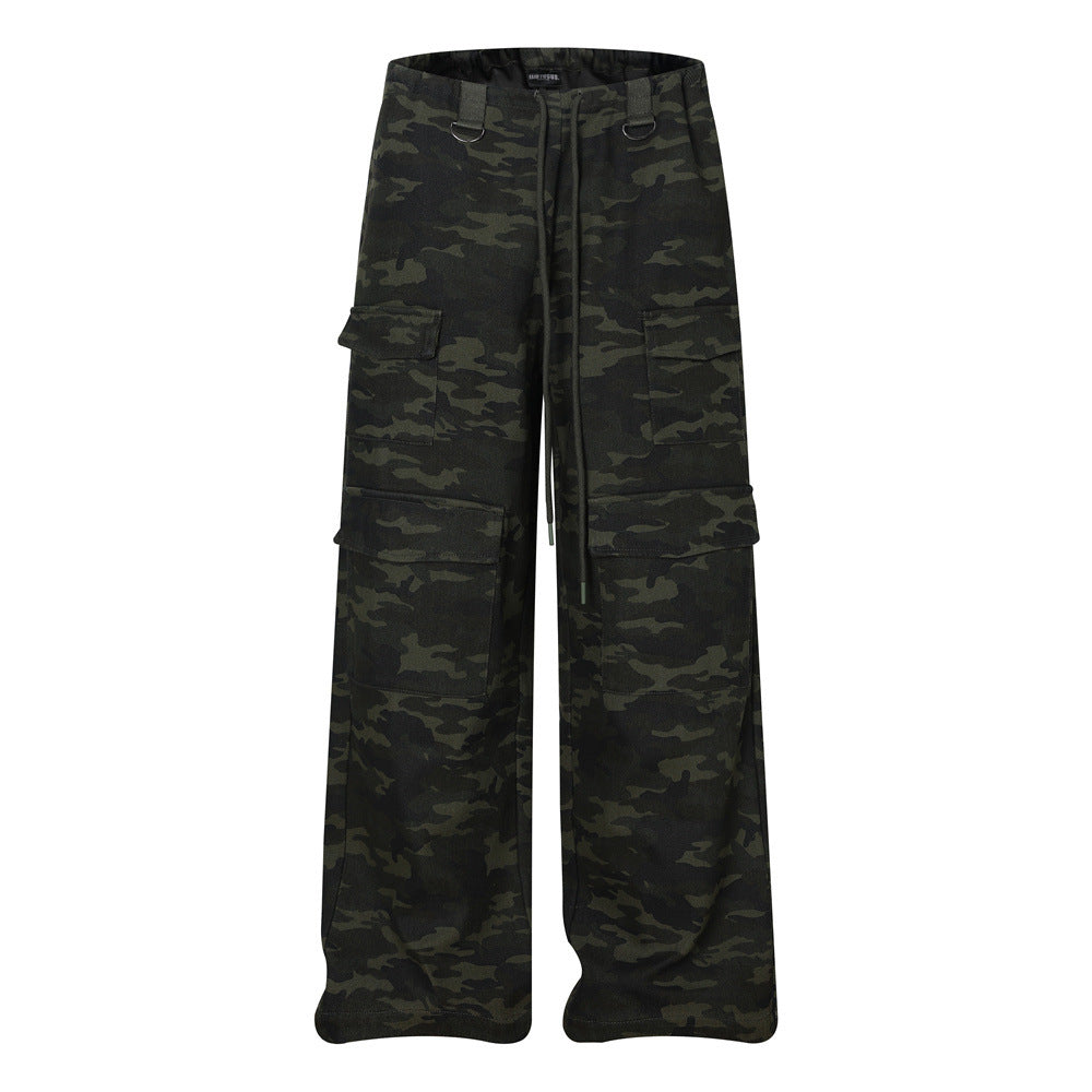 Camouflage workwear pants for men.