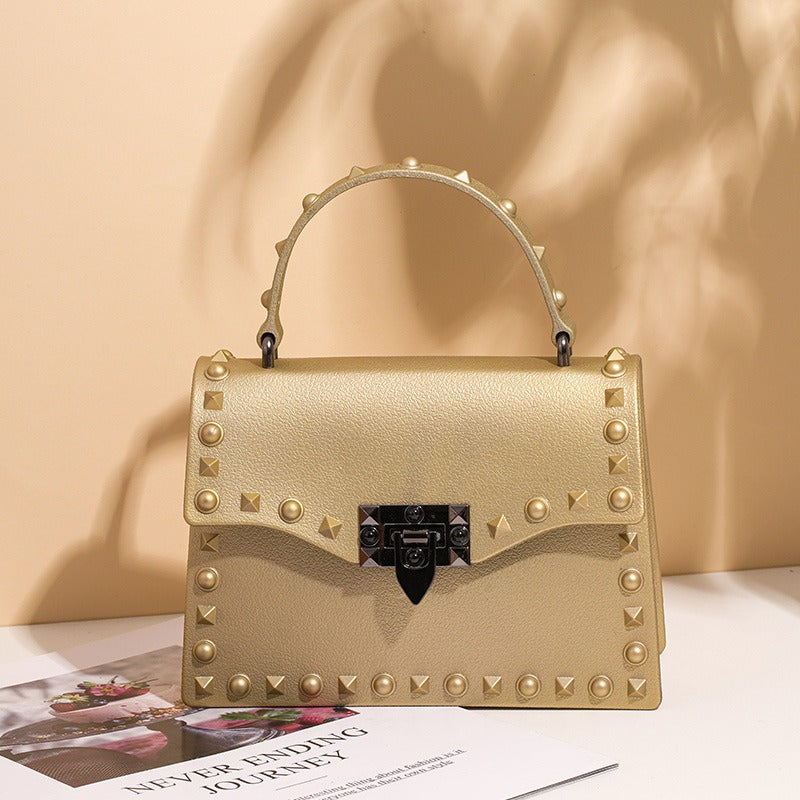 mini PVC jelly chain shoulder bag