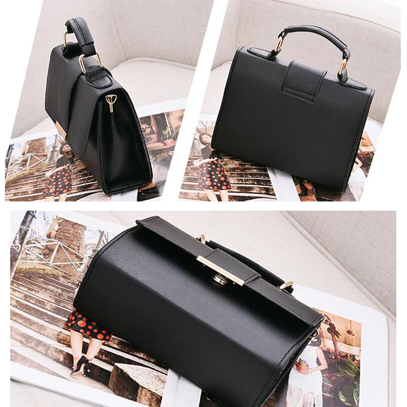 PU Flap Crossbody Shoulder Bag
