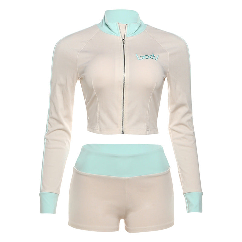 Conjunto Street com Top Gola Alta e Calções