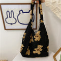 Fluffy Canvas Tote Bag