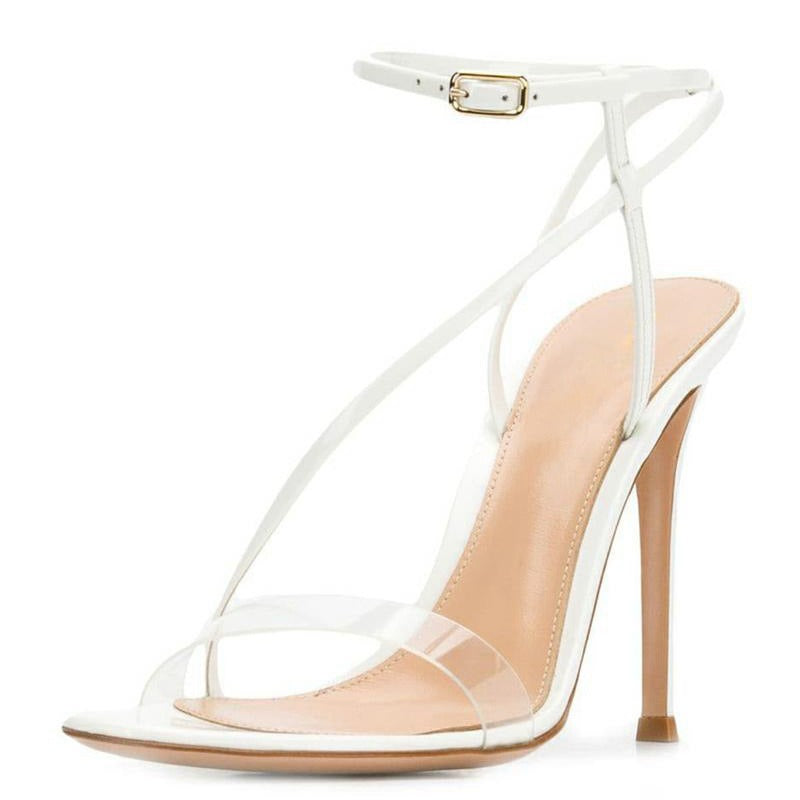 Fashion Sandals With Cross Straps and Thin Heels For Womens