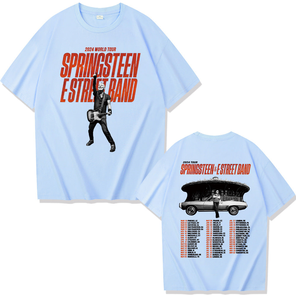 Bruce Springsteen and E Street World Tour Short Sleeved