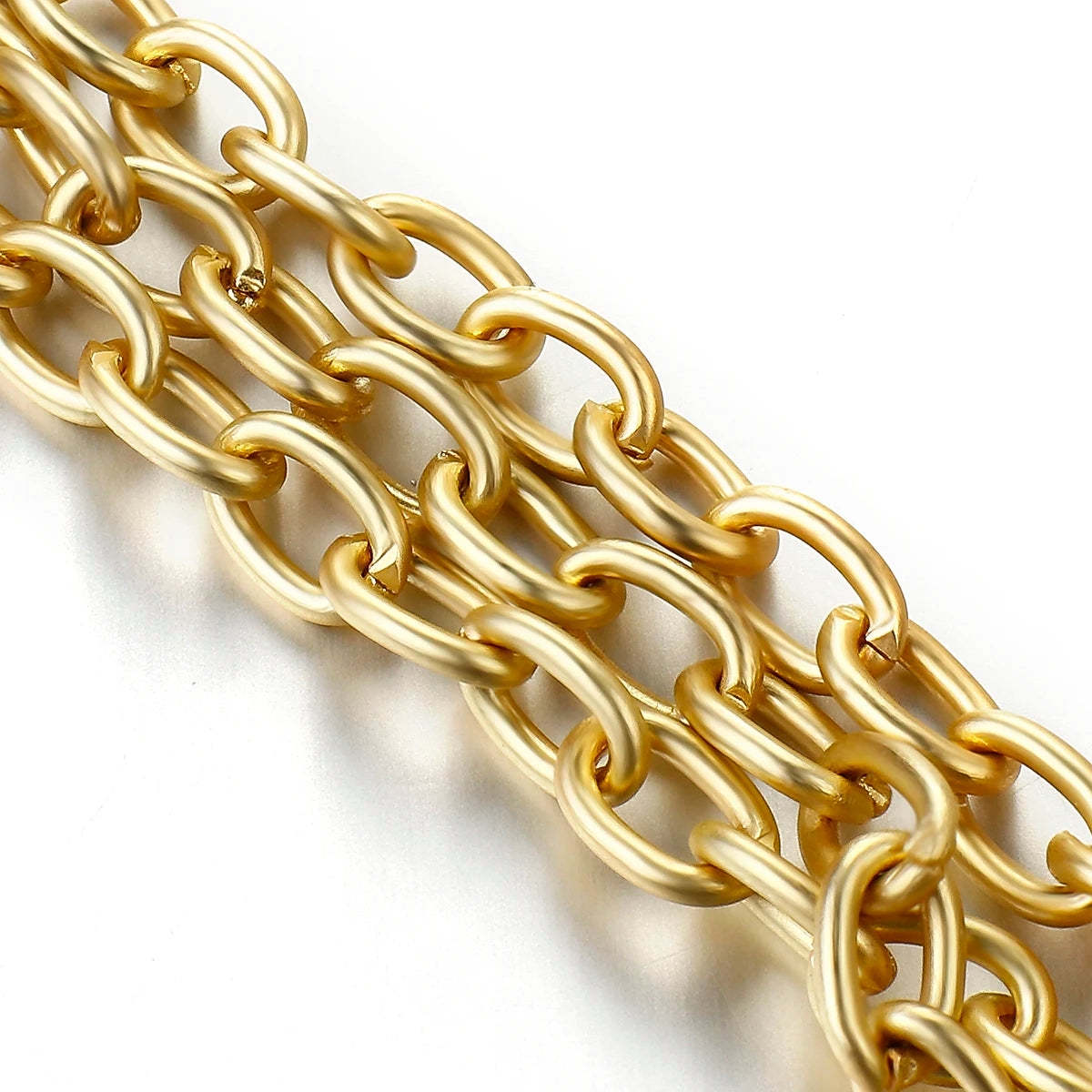 Charm Chain Bracelets For Women Men Stainless Steel Alloy
