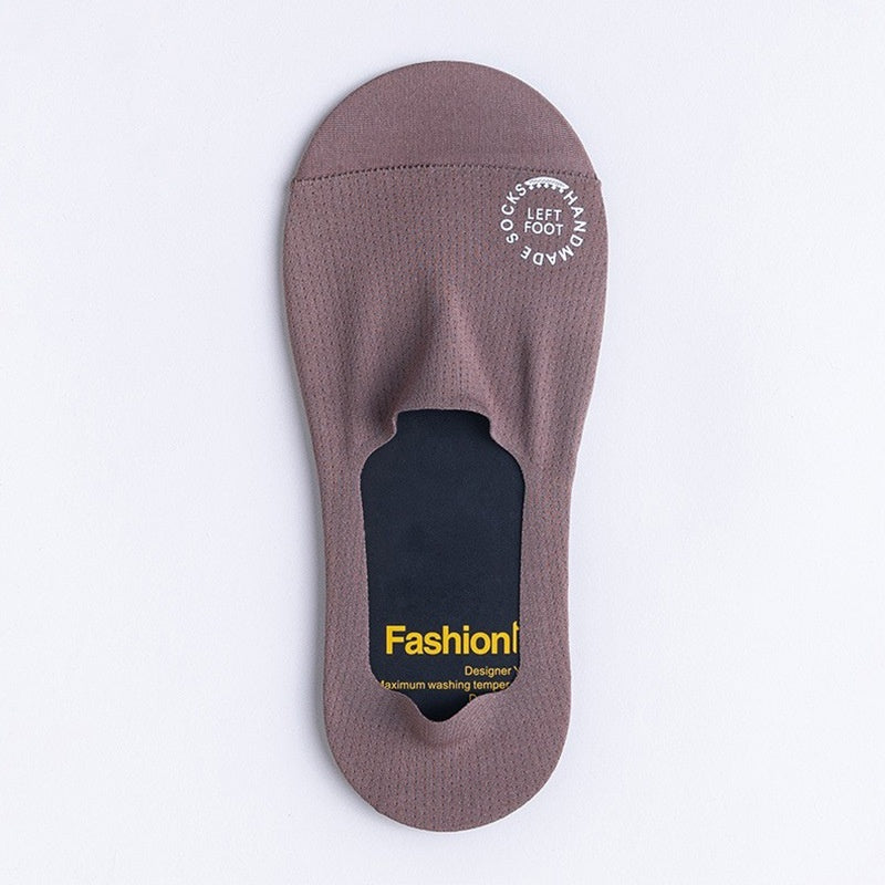 Mesh Low-cut Invisible Socks For Men's Short Socks