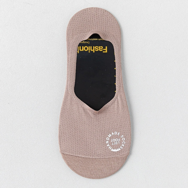 Mesh Low-cut Invisible Socks For Men's Short Socks