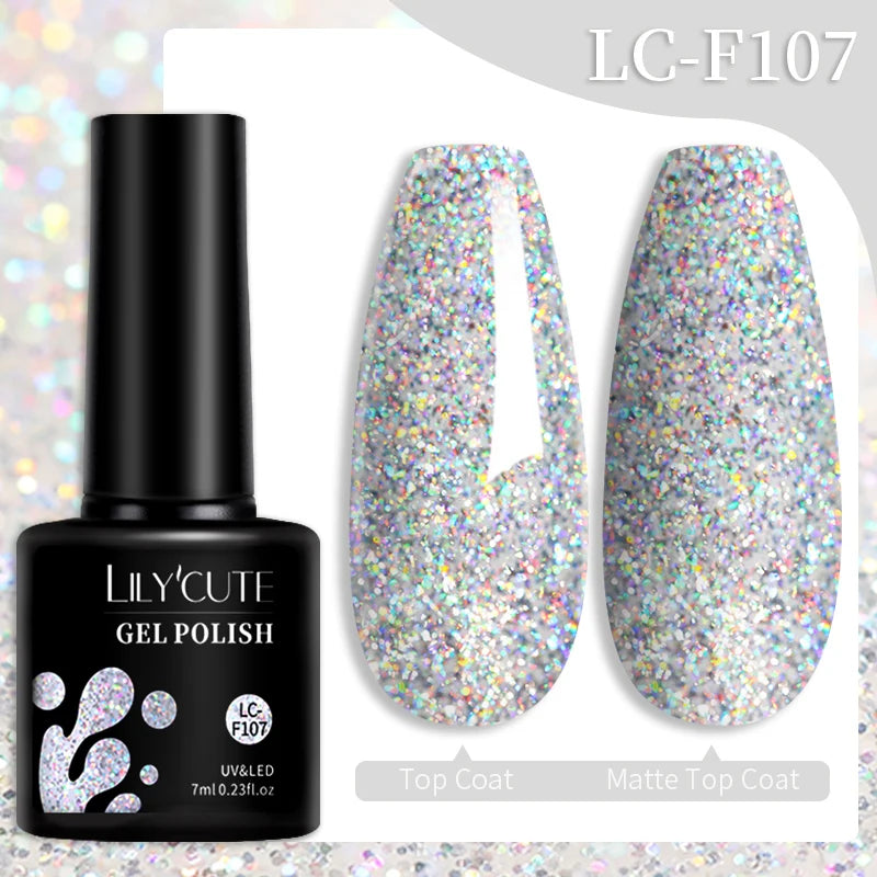 129 Colors 7ML Nail Gel Polish Nail Supplies Vernis Semi Permanent Nail Art Manicure Soak off LED UV Gel Nail Varnishes